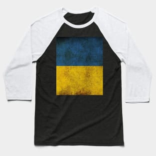 Ukraine Flag Baseball T-Shirt